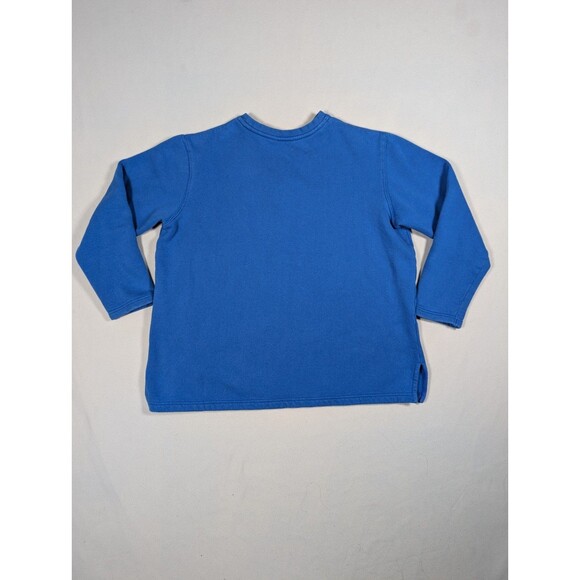 Vintage Disney Mickey Mouse & Friends Embroidered Sweatshirt Size L-XL Blue 90s - Picture 3 of 7